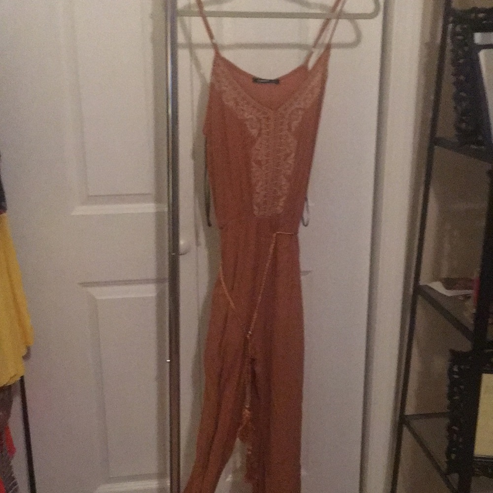 Brown Jumpsuit